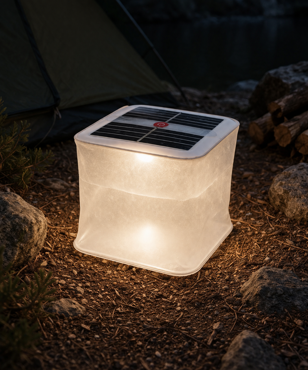 Portable Waterproof Solar Camping Light